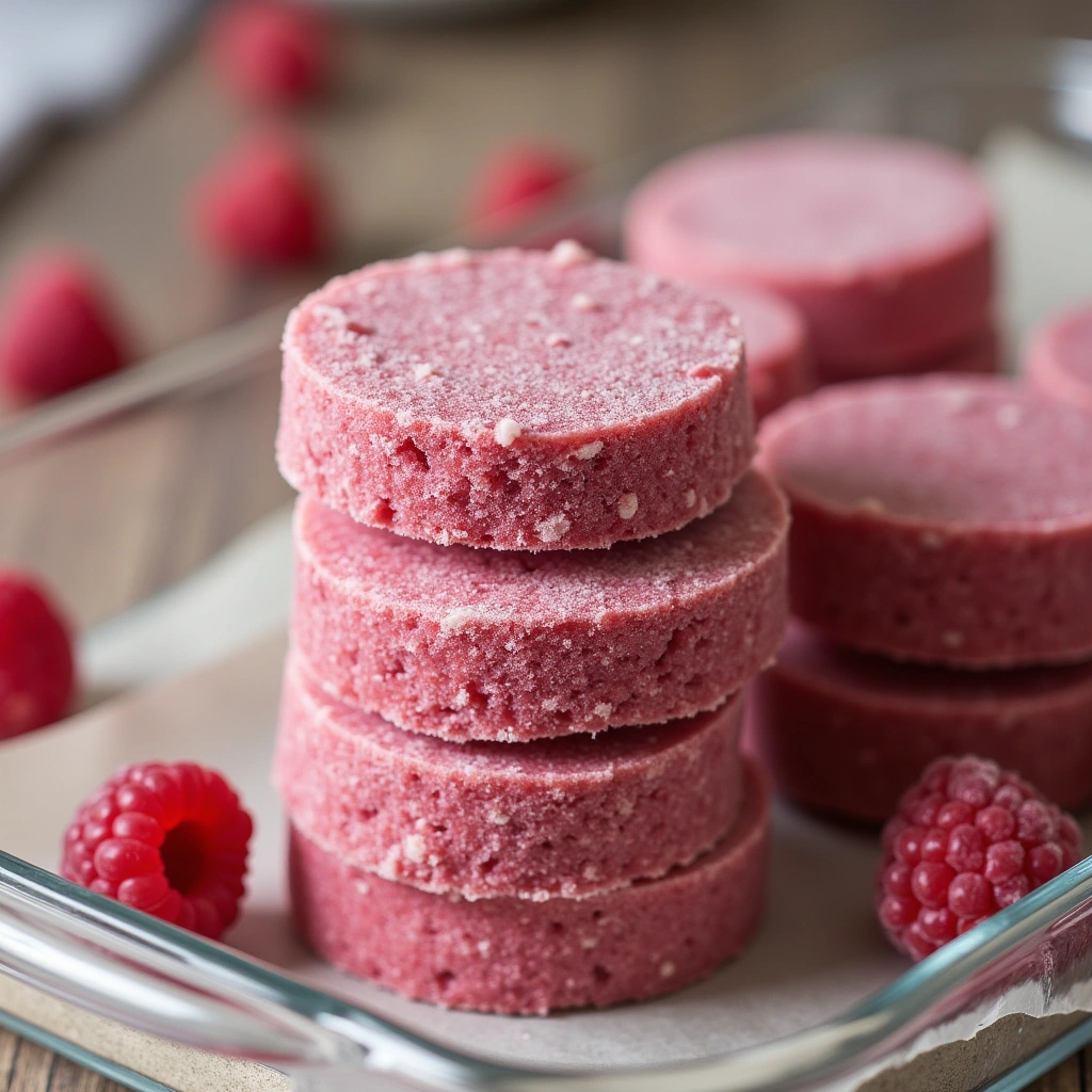 4. Peanut Butter and Raspberry Frozen Treats