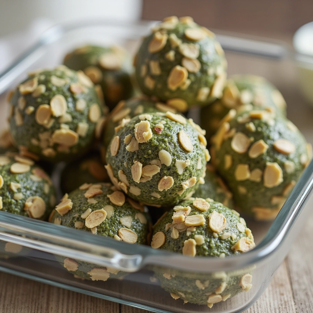 2. No-Bake Spinach and Cheese Balls