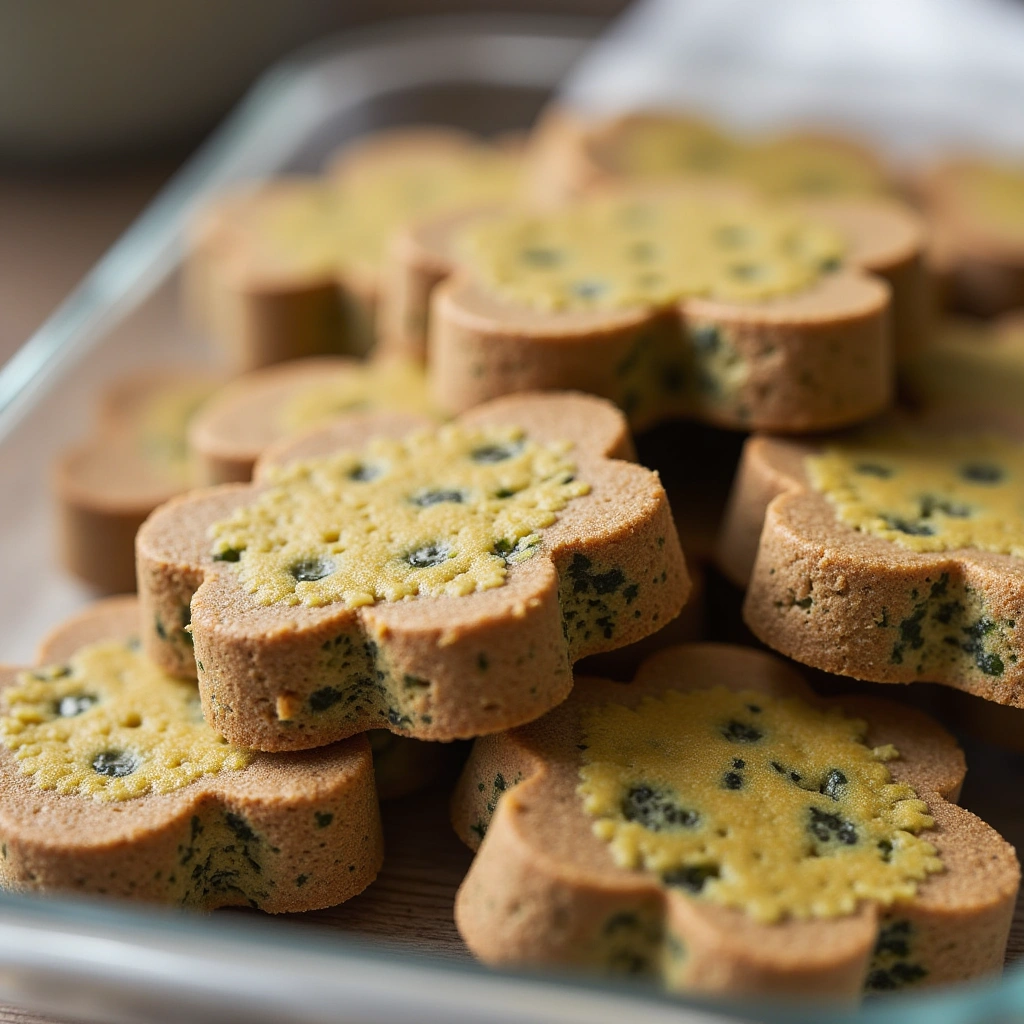 5. Spinach and Cottage Cheese Soft Treats