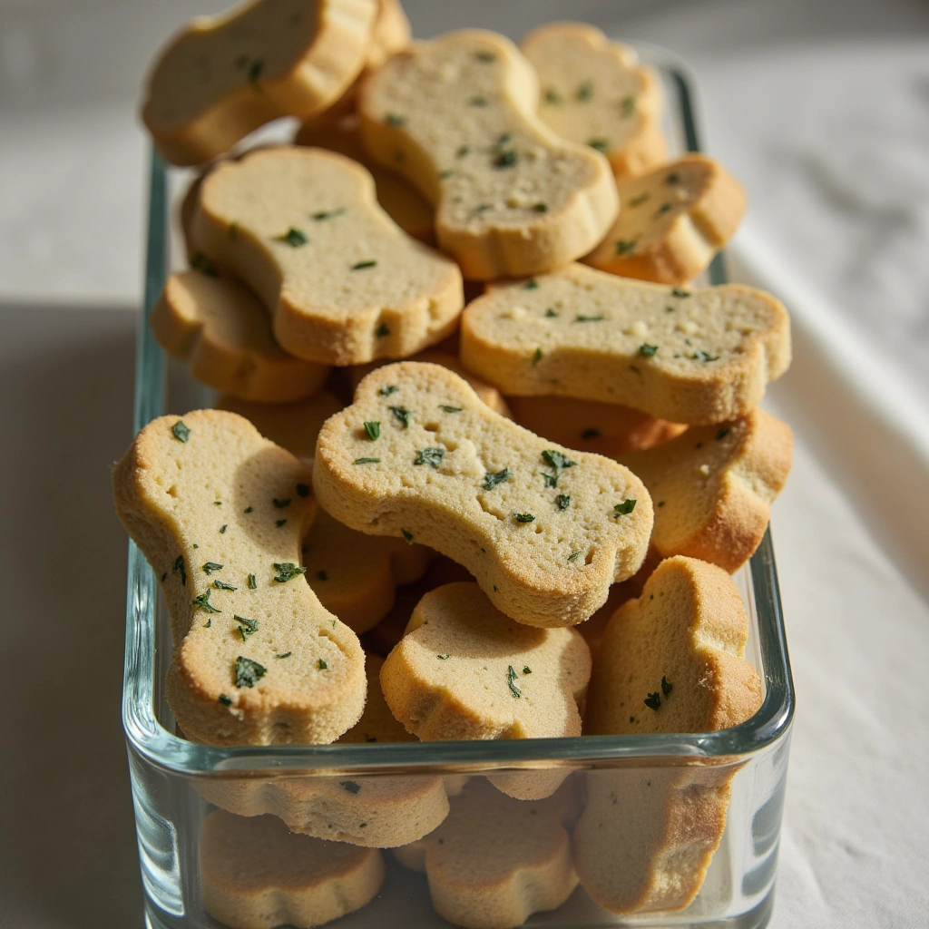 9. Spinach and Ricotta Dog Biscuits