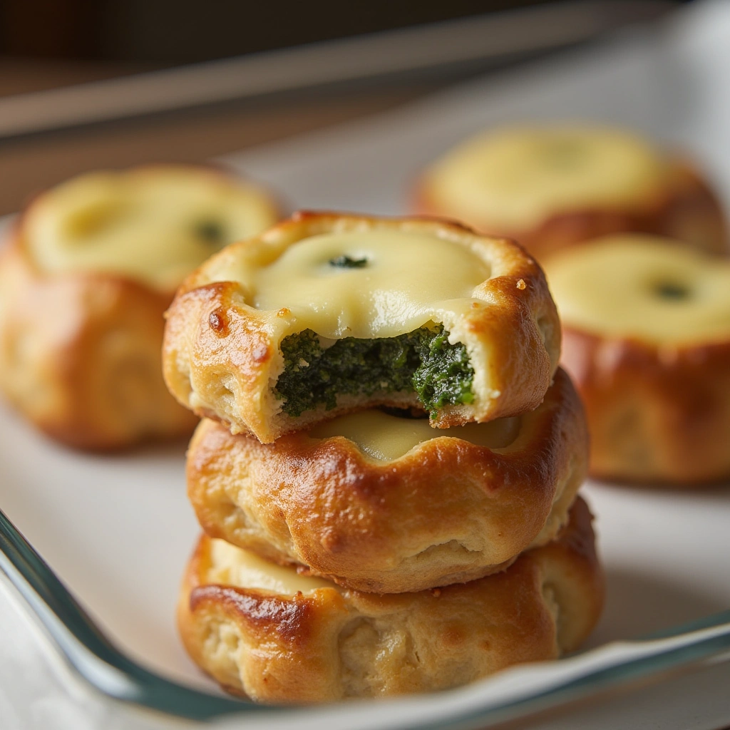 12. Spinach and Cheese Puff Pastry Treats