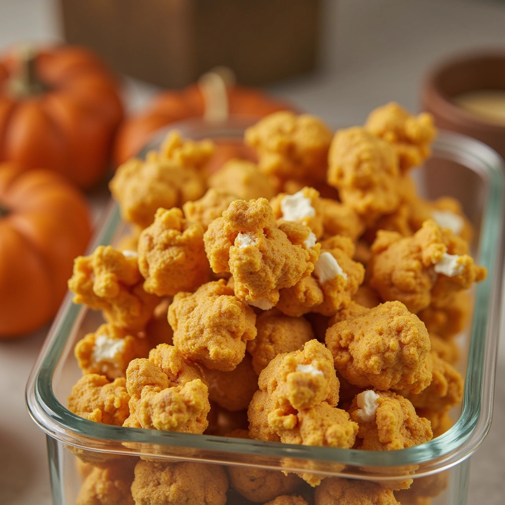 3. Pumpkin Spice Popcorn