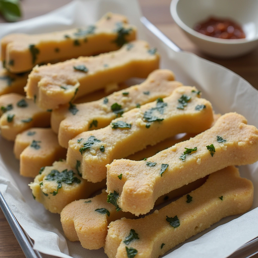 19. Spinach and Cheese Dog Wraps