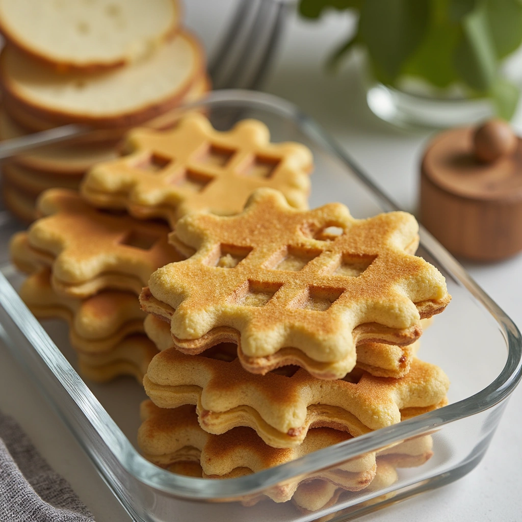 22. Spinach and Cheese Doggie Waffles