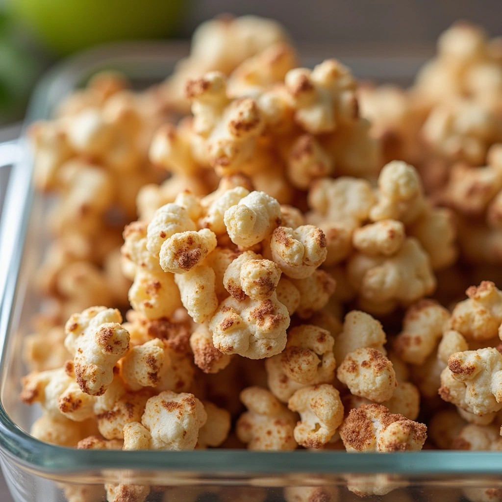5. Apple Cinnamon Popcorn Clusters
