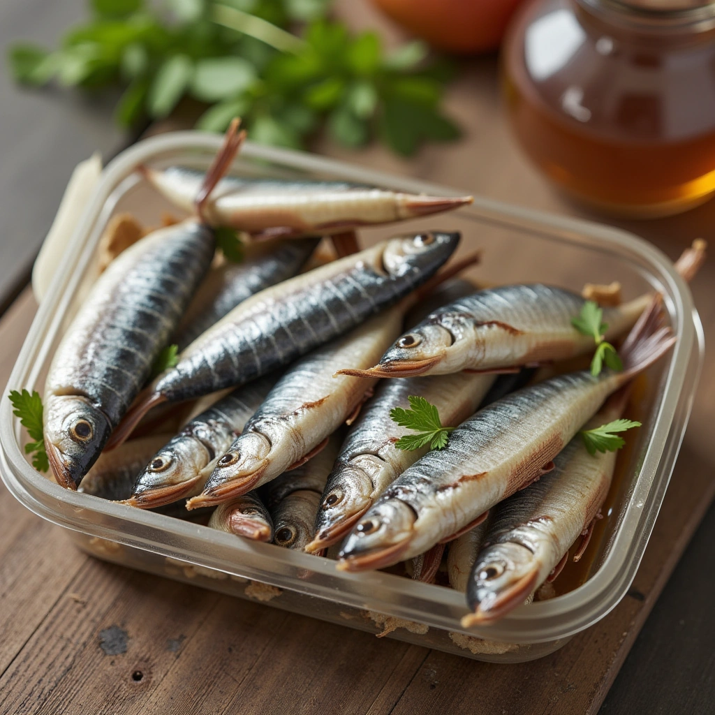 5. Sardine and Oat Cookies