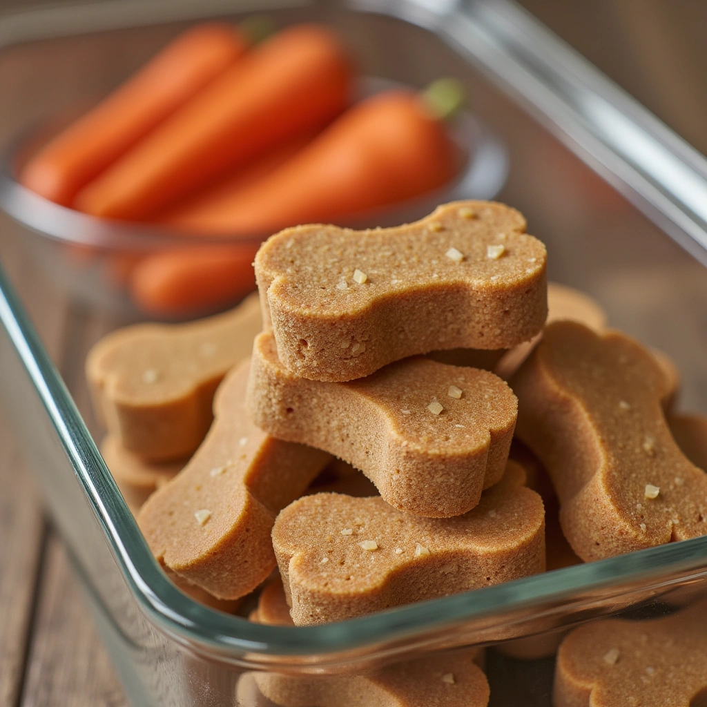 5. Peanut Butter and Carrot Bites