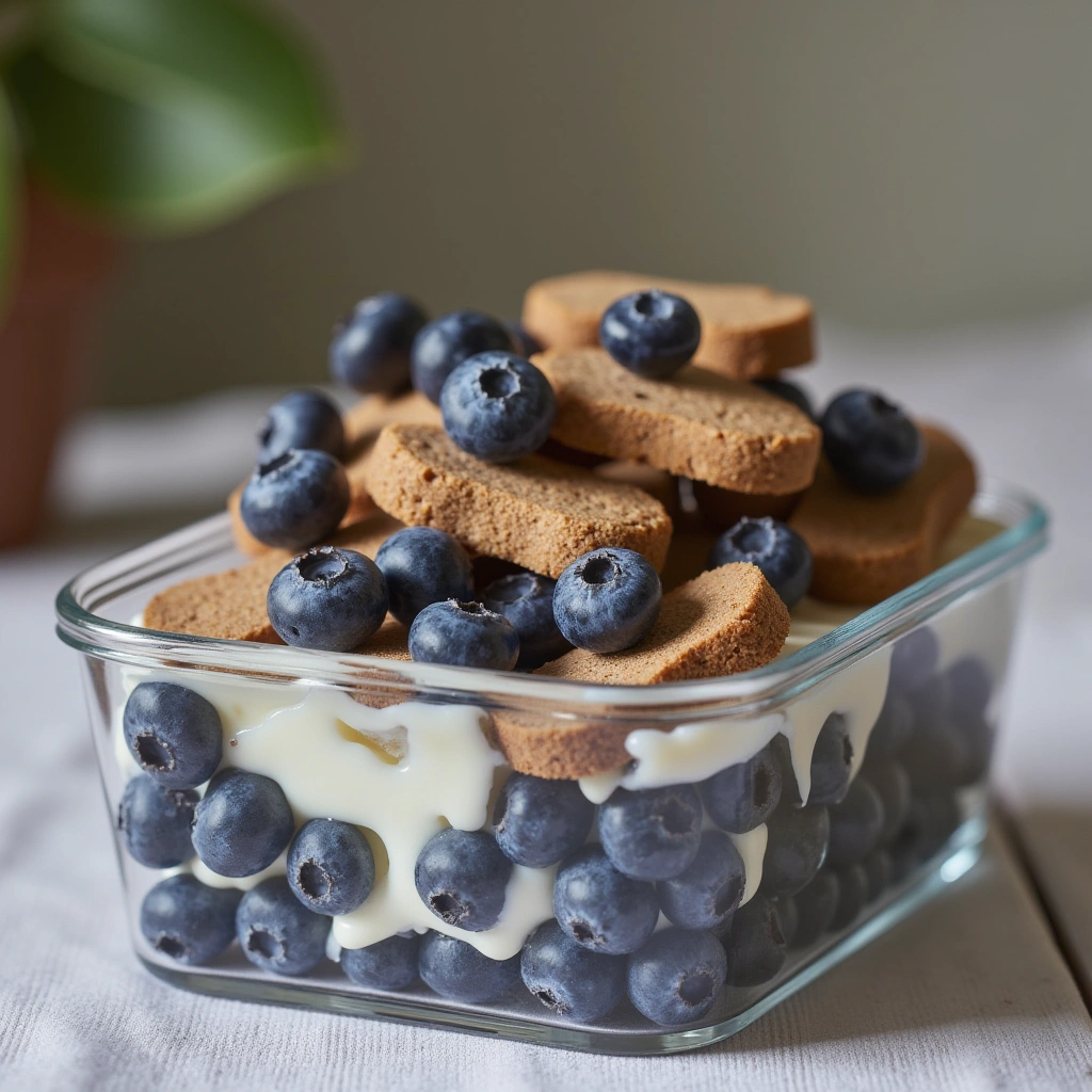 3. Blueberry & Yogurt Frozen Treats