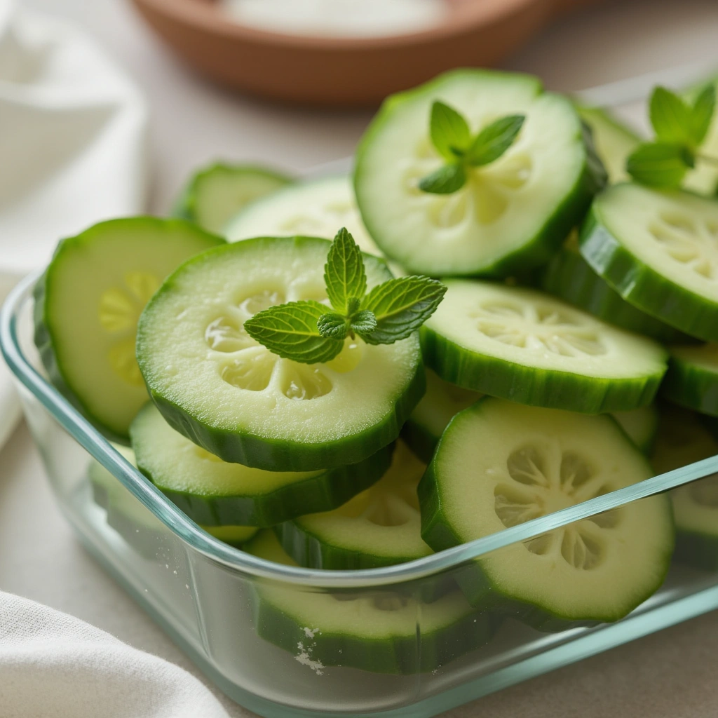 5. Cucumber & Mint Refreshers