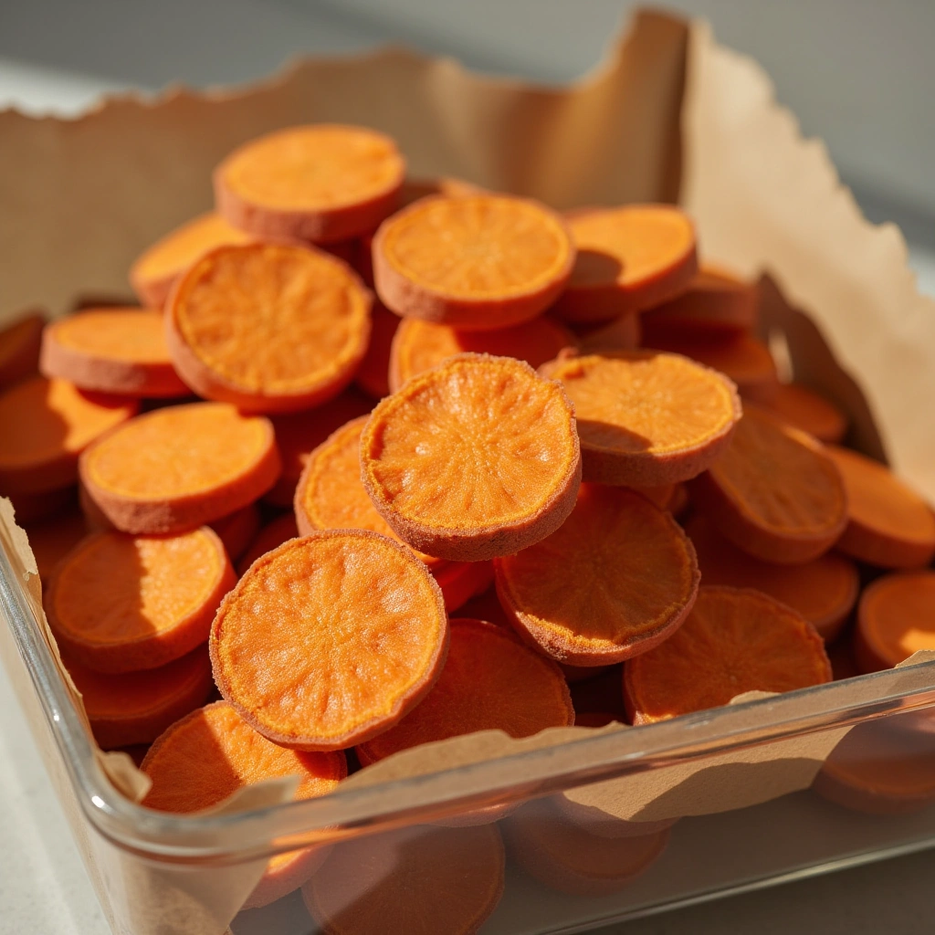 1. Dehydrated Sweet Potato Chews: Nature’s Heart-Friendly Snack