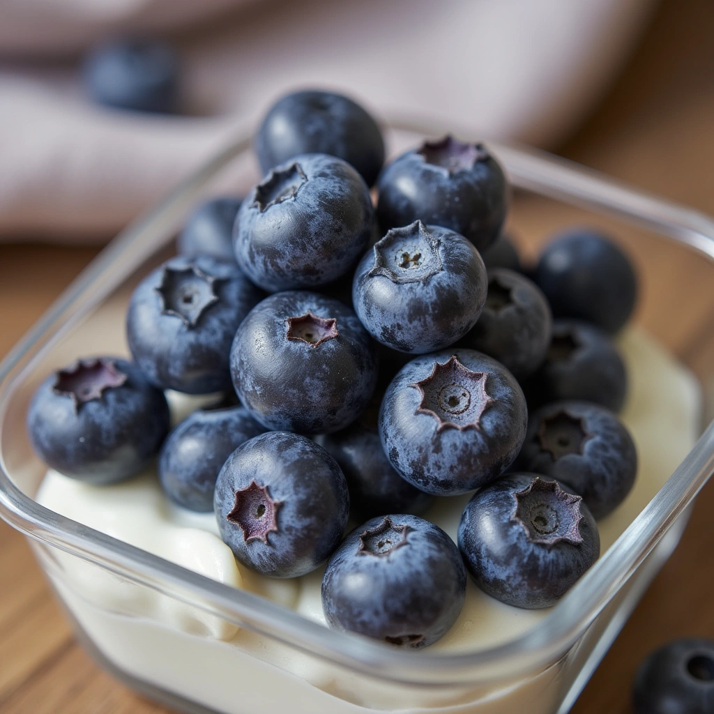 3. Frozen Blueberry Yogurt Treats: A Refreshing Low-Sodium Delight