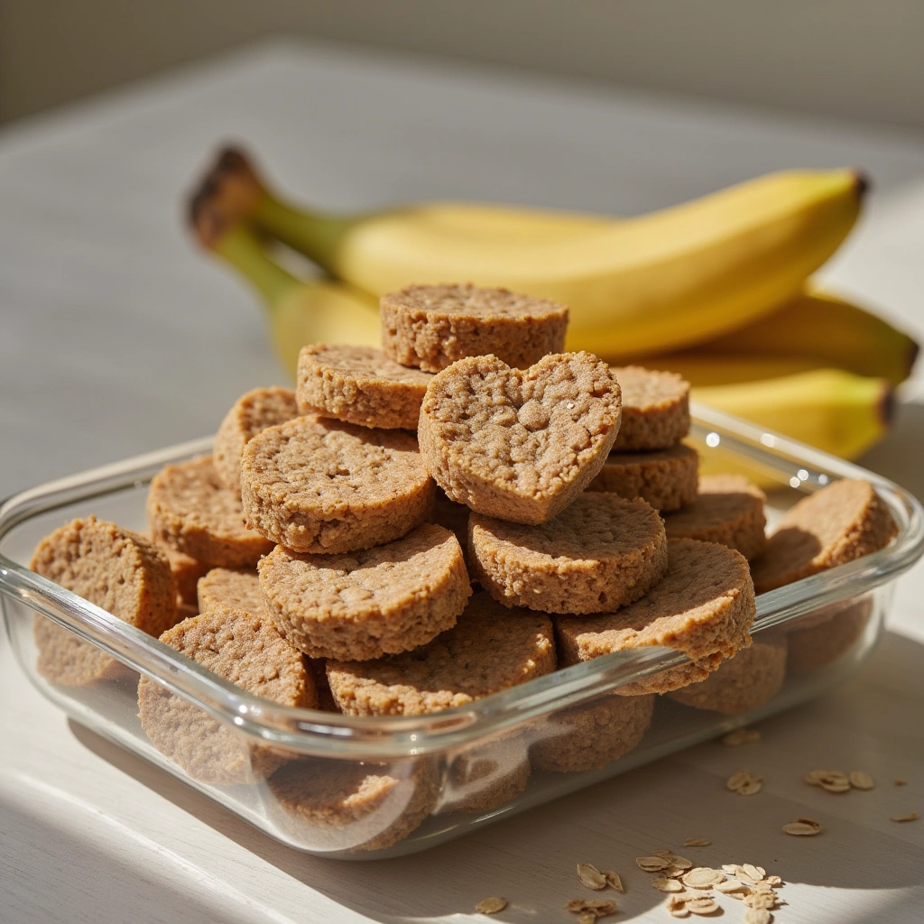 5. Oat and Banana Biscuits: Wholesome and Low-Sodium Crunch