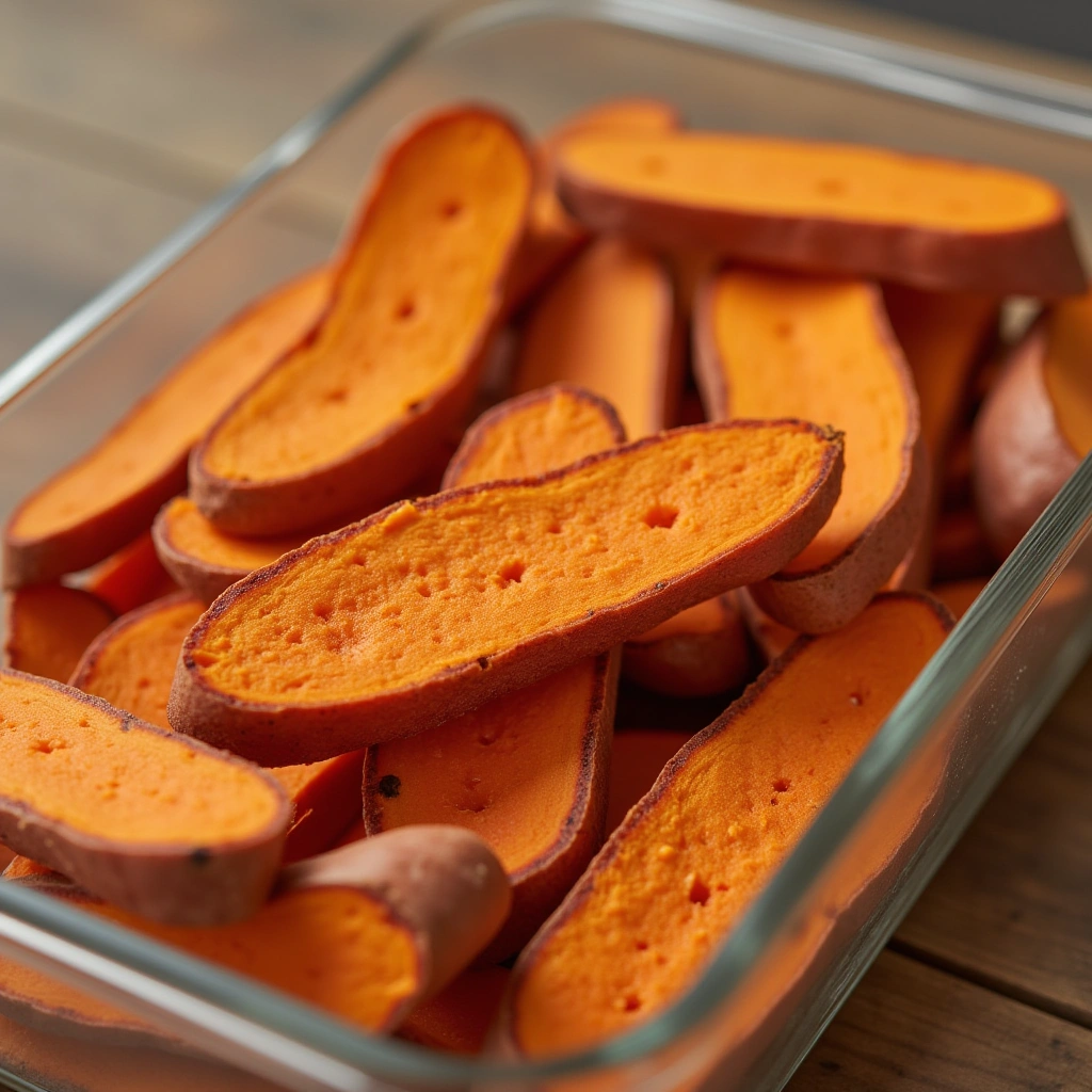 1. Classic Baked Sweet Potato Chews