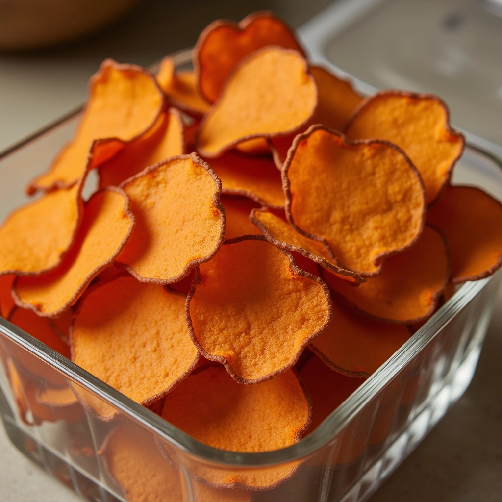 3. Dehydrated Sweet Potato Chips