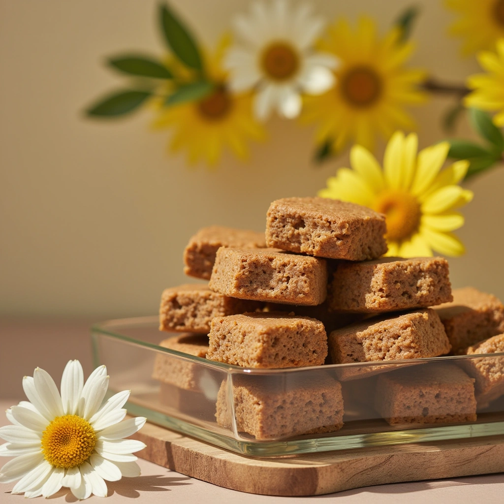2. Chamomile Dog Treats: Gentle Herbal Calm