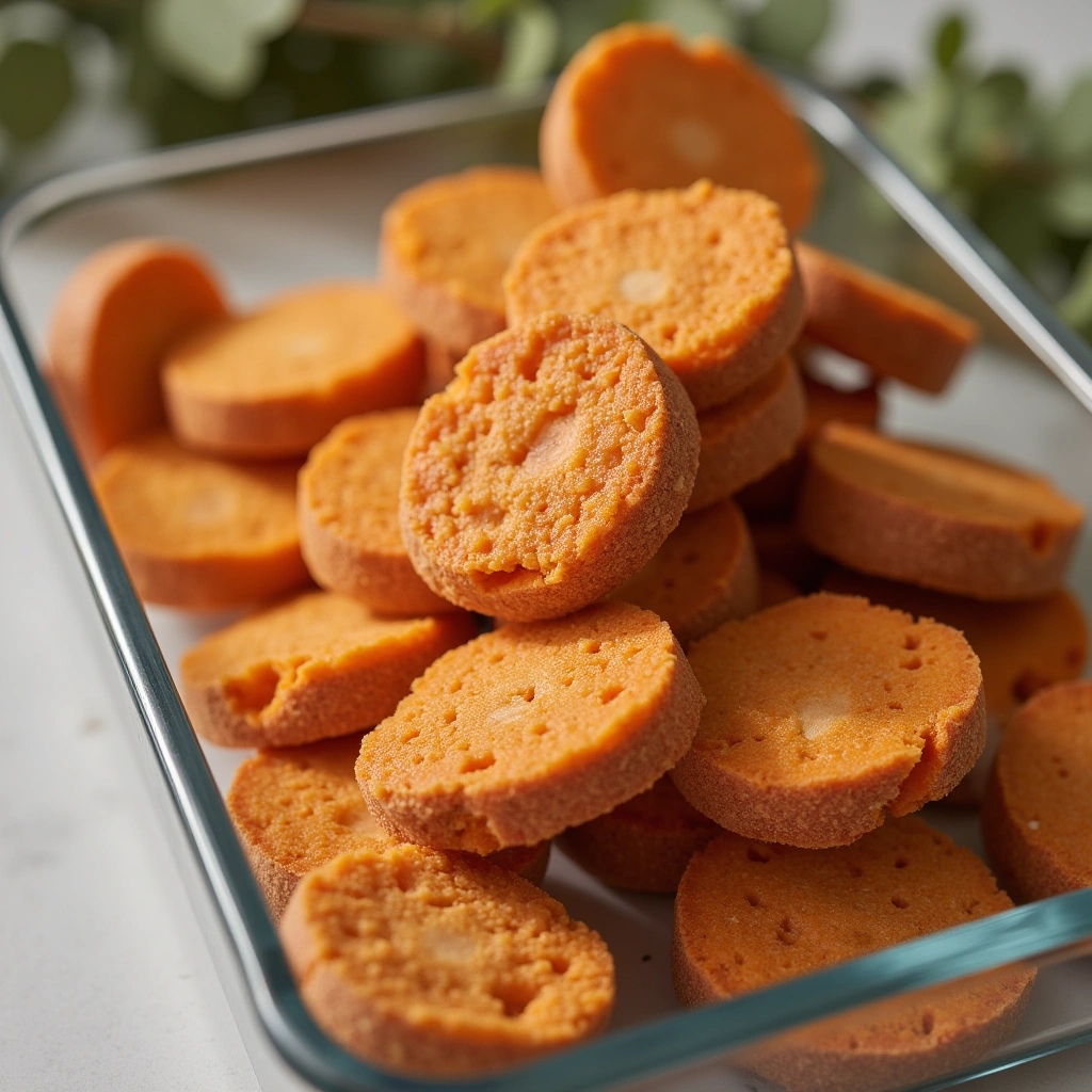 1. Homemade Chicken and Sweet Potato Bites
