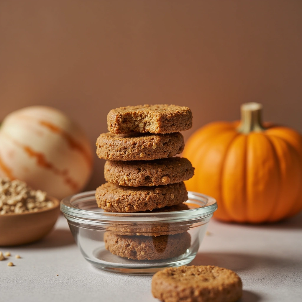 1. Greek Yogurt and Pumpkin Dog Treats