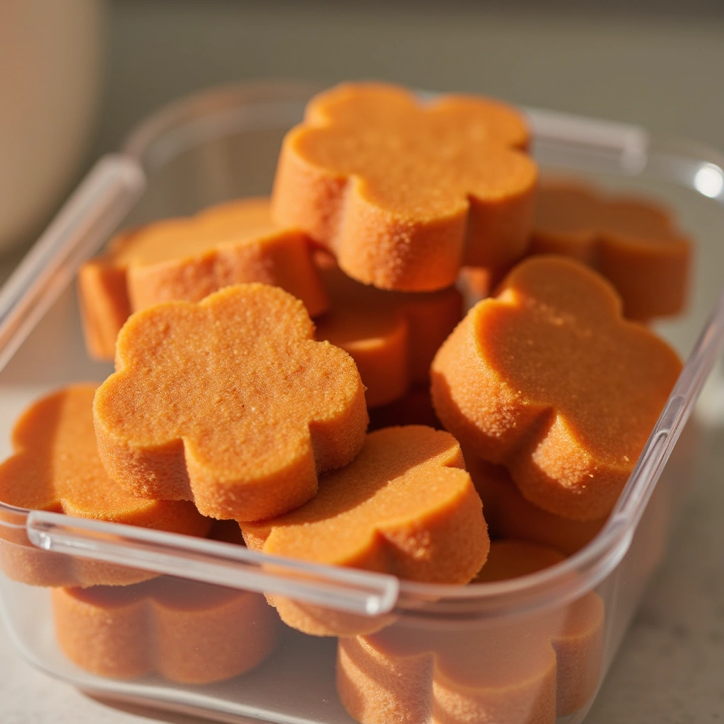 2. Salmon and Pumpkin Crunchies