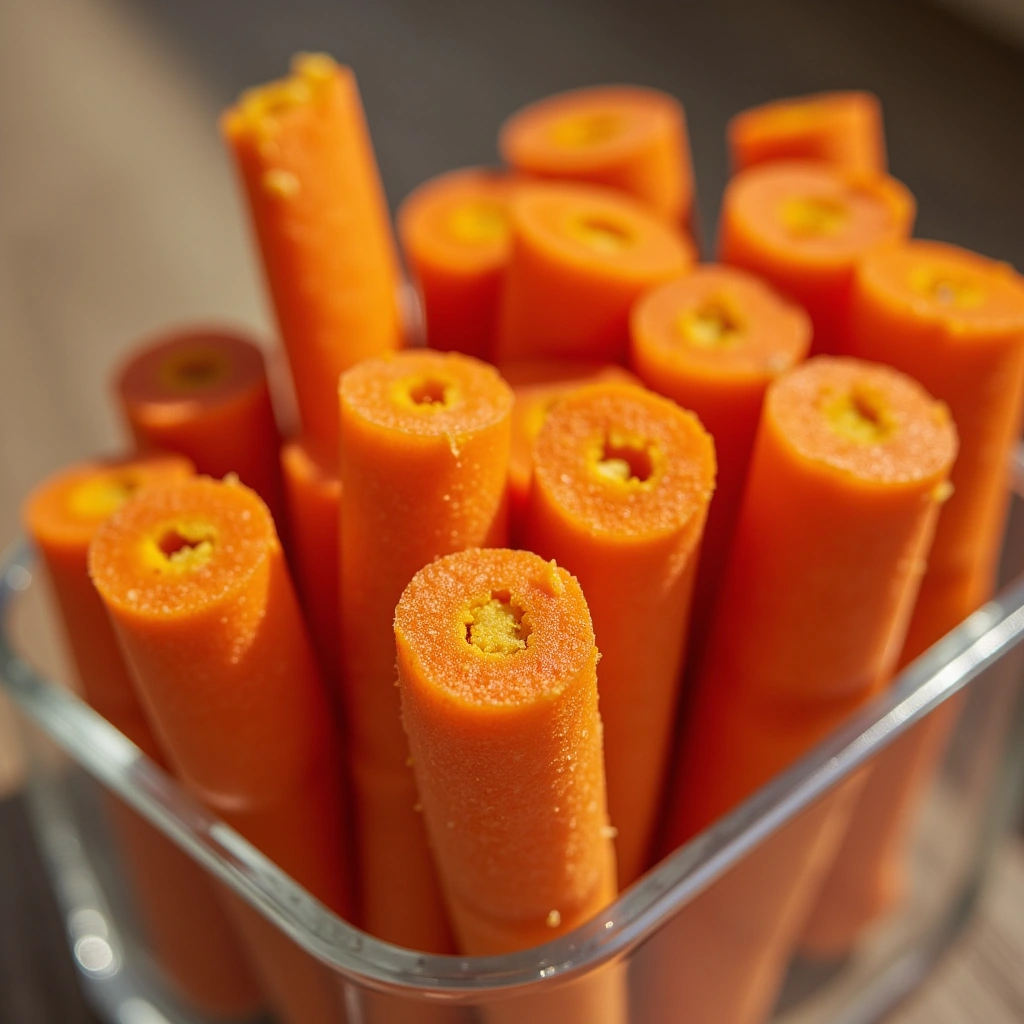4. Crunchy Carrot and Turmeric Sticks