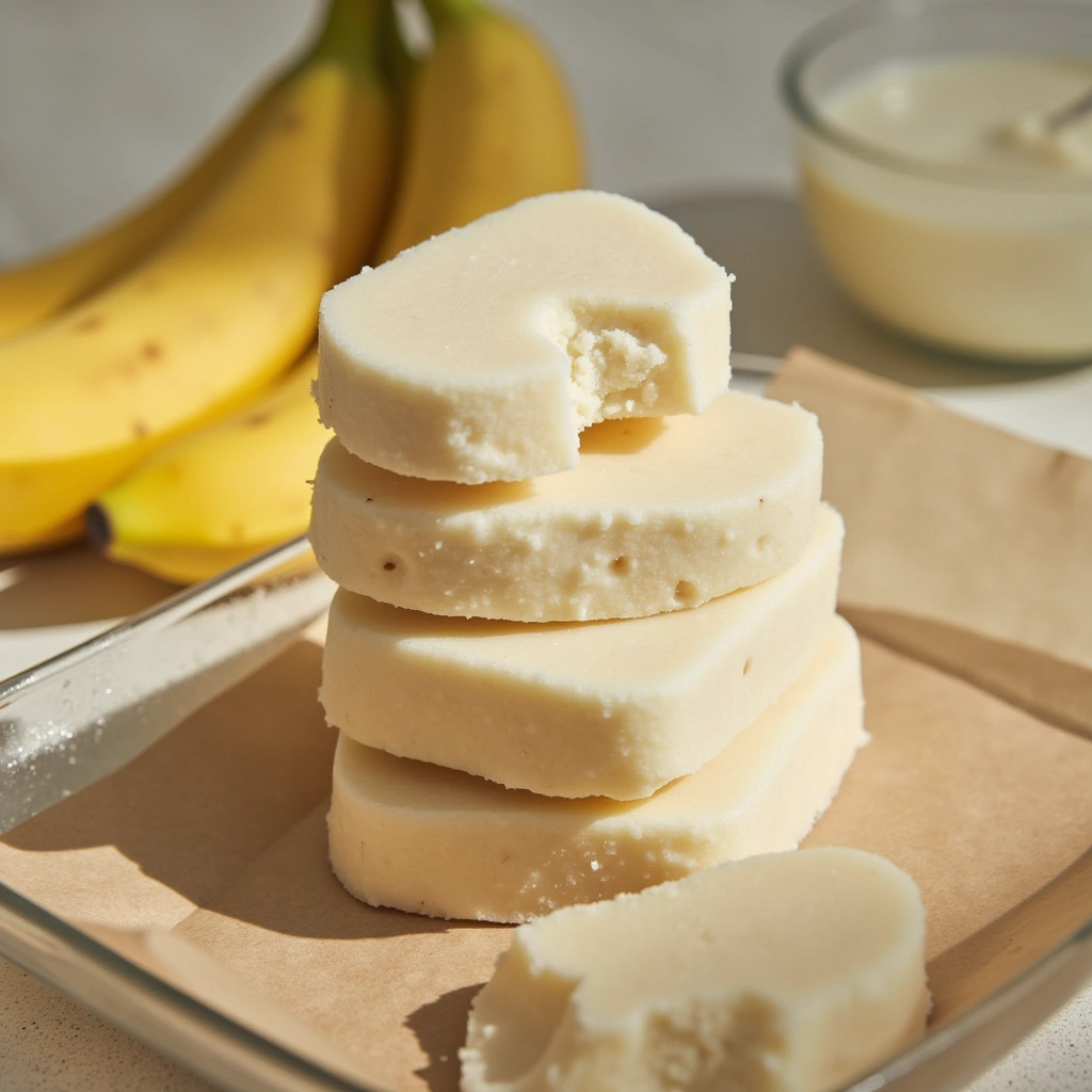 5. Frozen Banana and Yogurt Pops