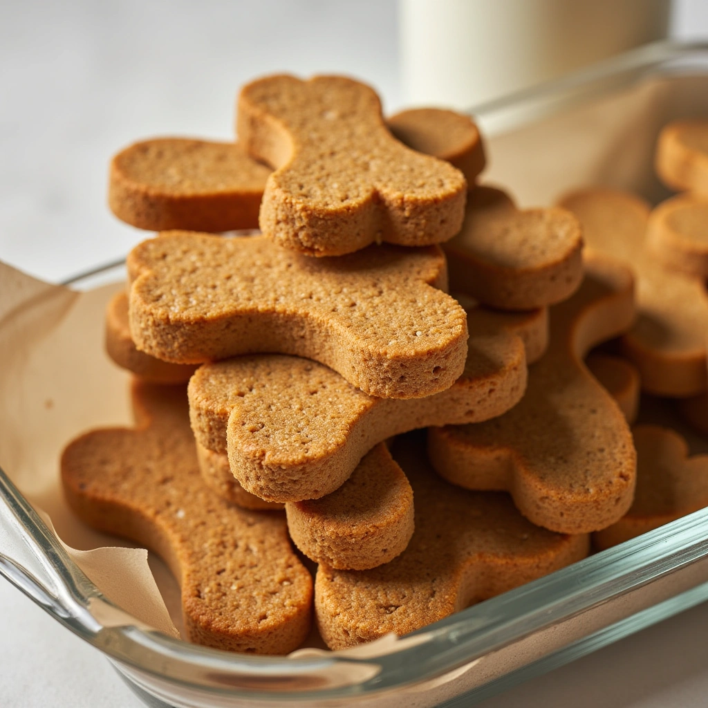 1. Peanut Butter and Pumpkin Air Fryer Dog Treats