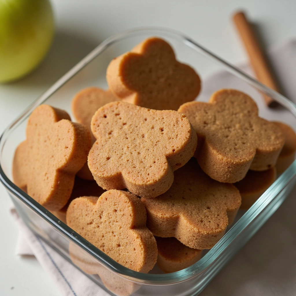 2. Apple Cinnamon Air Fryer Dog Treats