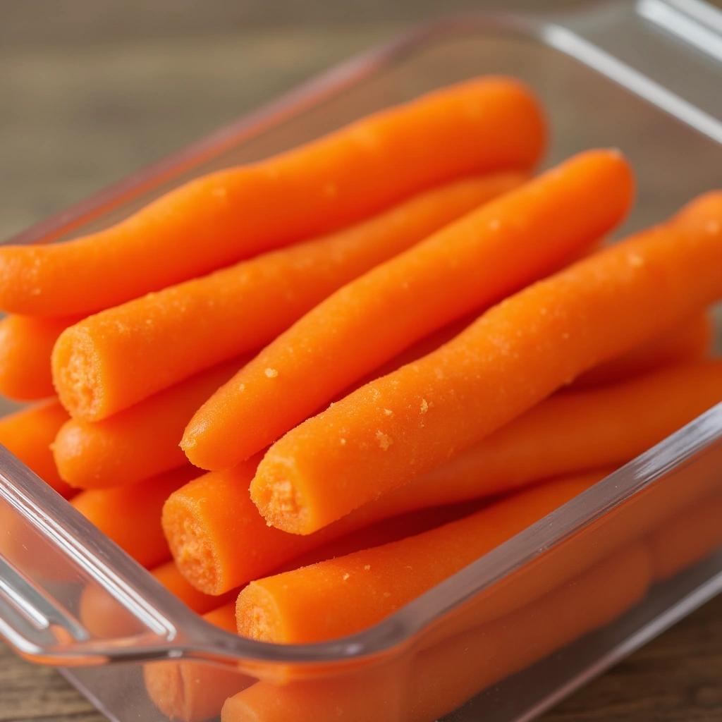 5. Carrot Sticks: Healthy, Low-Calorie, and Crunchy