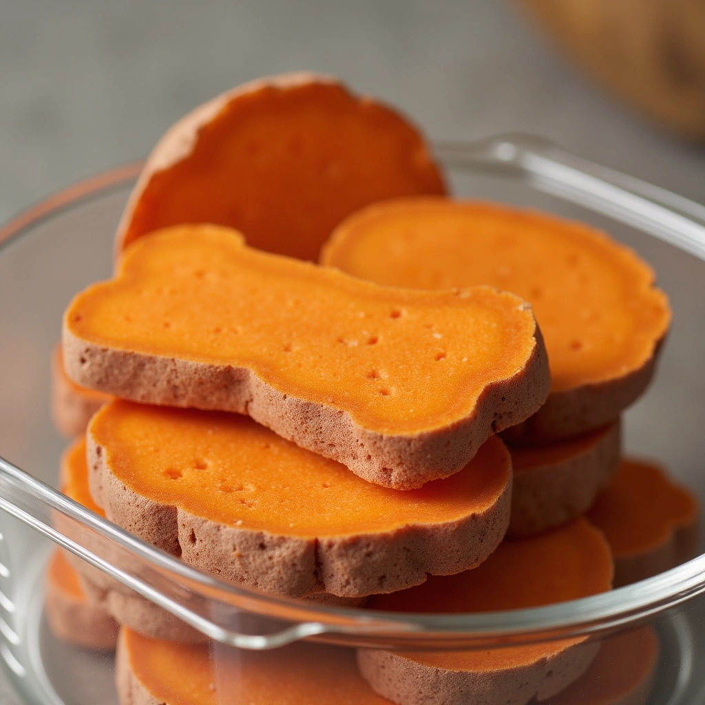 2. Sweet Potato Dehydrated Chews