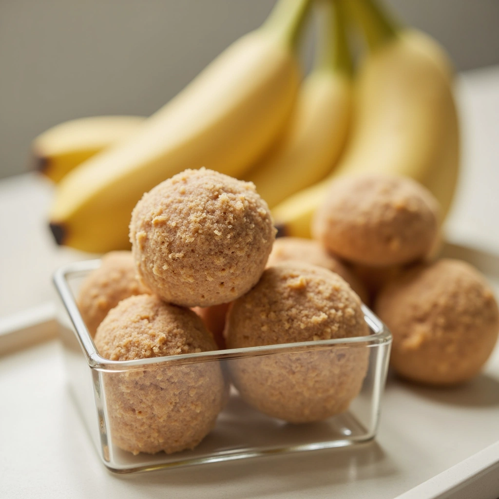 2. Frozen Banana Peanut Butter Bites