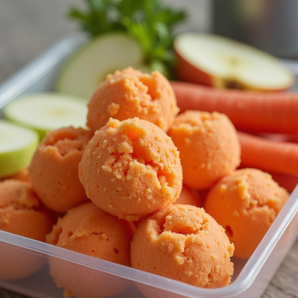 4. Apple Carrot Frozen Pops