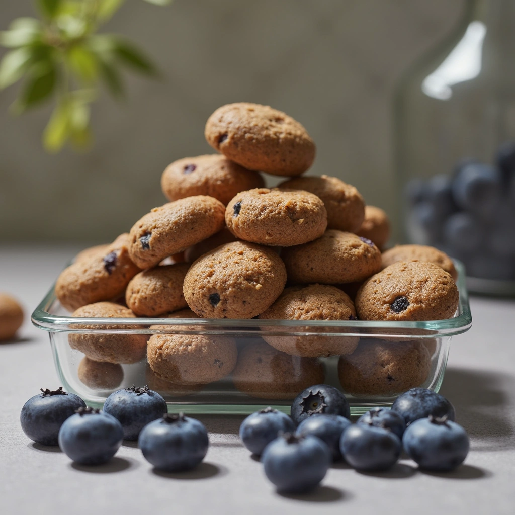 1. Blueberry & Coconut Antioxidant Bites