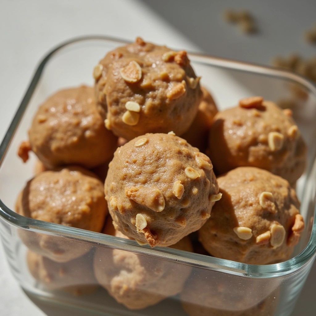 1. Peanut Butter and Oat Energy Bites