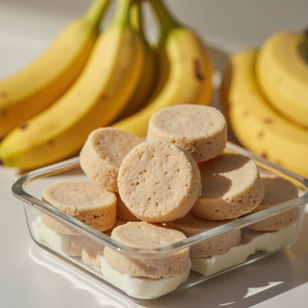 5. Banana and Yogurt Frozen Treats
